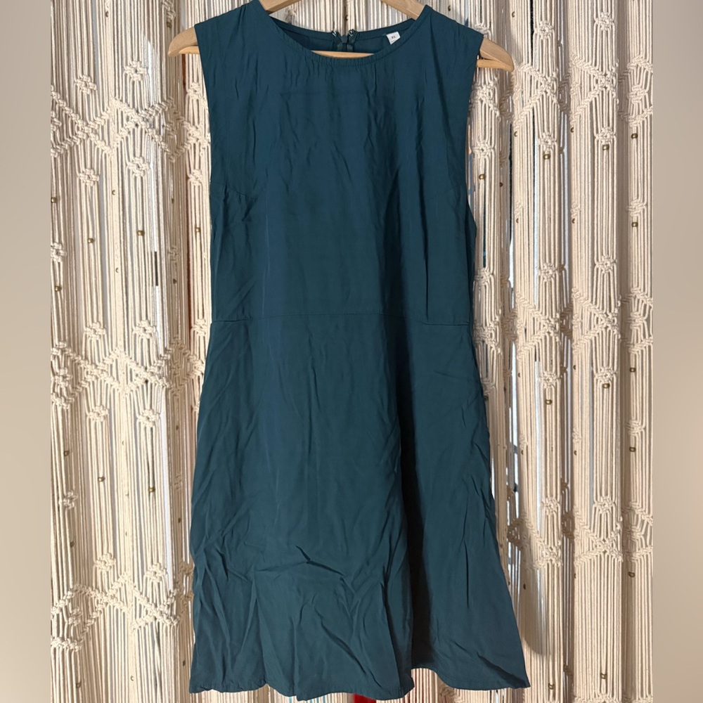 Valija Teal Sleeveless Dress